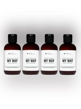 My Way Luxury - SET of 4 travel body care